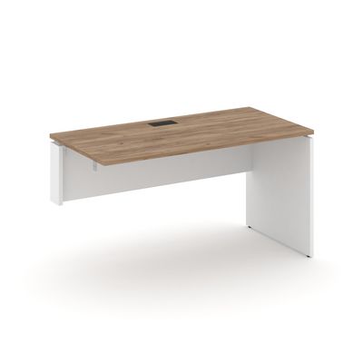 Style Project SN-D.OPRS-011L (Дуб табак/Белый) Стол приставка к опорным элементам