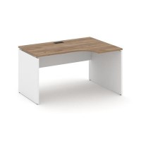 Style Project SN-D.SPA-002R (Дуб табак/Белый) Стол рабочий эргономичный