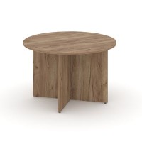 Style Project SN-D.SPRG-004 (Дуб табак) Стол переговорный круглый