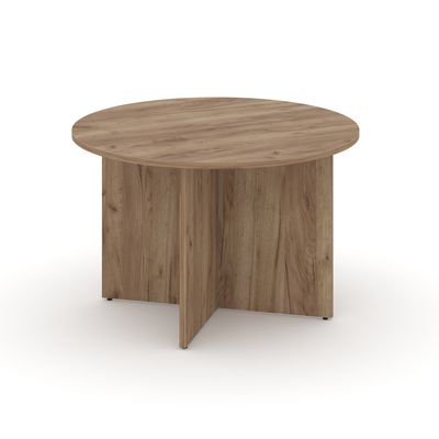 Style Project SN-D.SPRG-004 (Дуб табак) Стол переговорный круглый