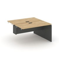 Style Project SN-D.DPRS-002 (Тиквуд светлый/Антрацит) Стол приставка к опорным элементам