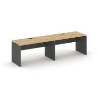 Style Project SN-D.ORS-013 (Тиквуд светлый/Антрацит) Рабочая станция односторонняя