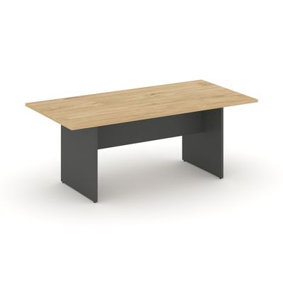 Style Project SN-D.SPRG-001 (Тиквуд светлый/Антрацит) Стол переговорный