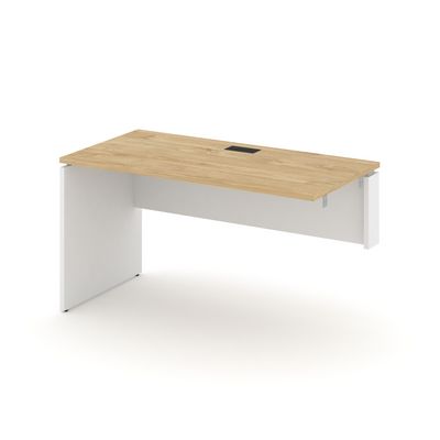 Style Project SN-D.OPRS-012R (Тиквуд светлый/Белый) Стол приставка к опорным элементам