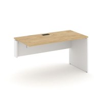 Style Project SN-D.OPRS-021L (Тиквуд светлый/Белый) Стол приставка к опорным элементам