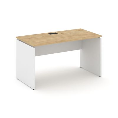 Style Project SN-D.SP-014 (Тиквуд светлый/Белый) Стол письменный