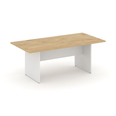 Style Project SN-D.SPRG-002 (Тиквуд светлый/Белый) Стол переговорный