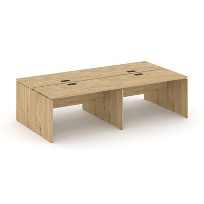 Style Project SN-D.DRS-044 (Тиквуд светлый) Рабочая станция двухсторонняя