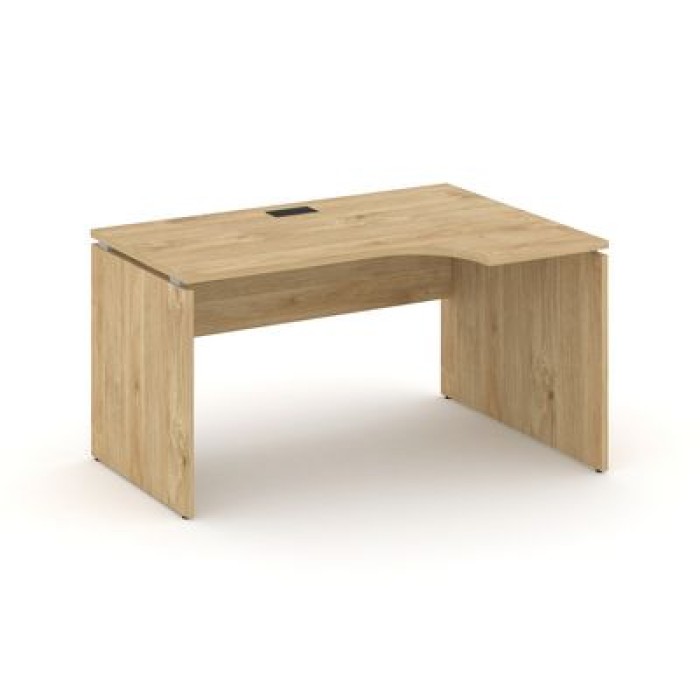 Стайл Проджект SN-D.SPA-022R (Тиквуд светлый) Стол рабочий эргономичный