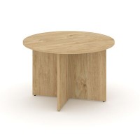 Style Project SN-D.SPRG-004 (Тиквуд светлый) Стол переговорный круглый