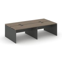 Style Project SN-D.DRS-053 (Вяз благородный/Антрацит) Рабочая станция двухсторонняя