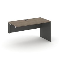 Style Project SN-D.OPRS-004L (Вяз благородный/Антрацит) Стол приставка к опорным элементам