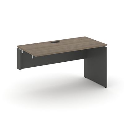 Style Project SN-D.OPRS-023L (Вяз благородный/Антрацит) Стол приставка к опорным элементам