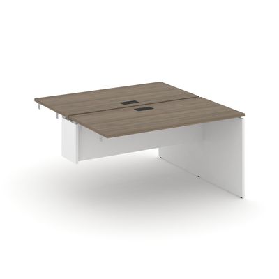 Style Project SN-D.DPRS-003 (Вяз благородный/Белый) Стол приставка к опорным элементам