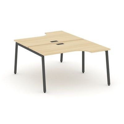 Style Project SN-4A.DRPA-021 (Акация лорка/Антрацит металл) Рабочая станция эргономичная