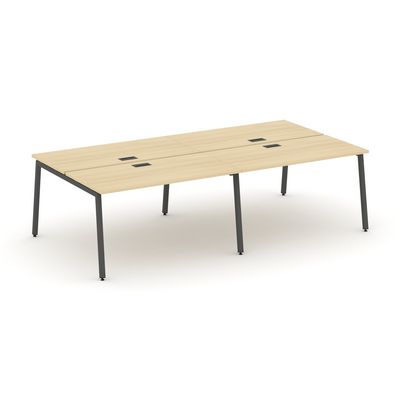 Style Project SN-4A.DRS-031 (Акация лорка/Антрацит металл) Рабочая станция двухсторонняя