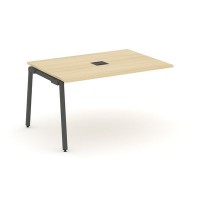 Style Project SN-4A.NSPRG-001 (Акация лорка/Антрацит металл) Проходной наборный элемент переговорного стола