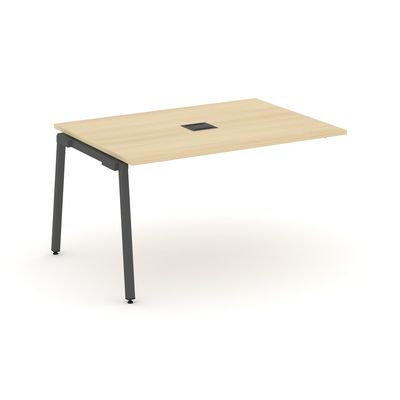 Style Project SN-4A.NSPRG-001 (Акация лорка/Антрацит металл) Проходной наборный элемент переговорного стола