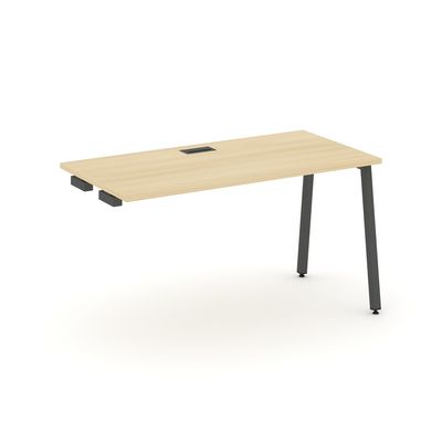 Style Project SN-4A.OPRS-003 (Акация лорка/Антрацит металл) Стол приставка к опорным элементам