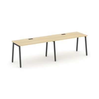 Style Project SN-4A.ORS-002 (Акация лорка/Антрацит металл) Рабочая станция односторонняя