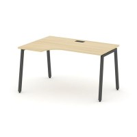 Style Project SN-4A.SPA-012L (Акация лорка/Антрацит металл) Стол рабочий эргономичный