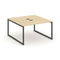 Style Project SN-4O.DRS-003 (Акация лорка/Антрацит металл) Рабочая станция двухсторонняя