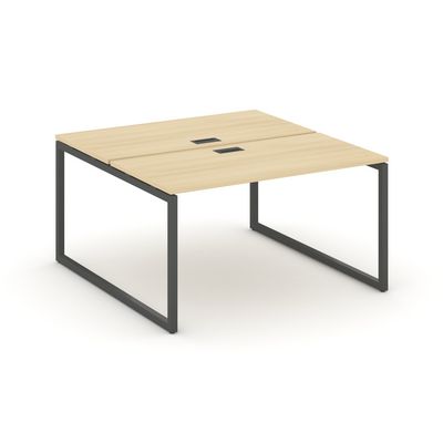 Style Project SN-4O.DRS-013 (Акация лорка/Антрацит металл) Рабочая станция двухсторонняя