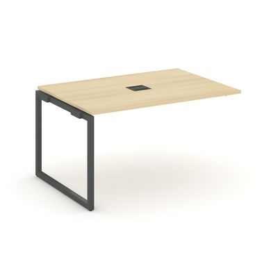 Style Project SN-4O.NSPRG-004 (Акация лорка/Антрацит металл) Проходной наборный элемент переговорного стола