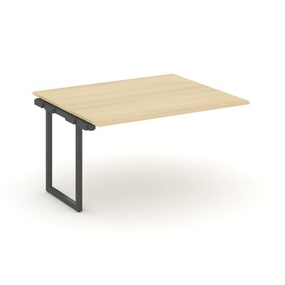 Style Project SN-4O.NSPRG-033.3 (Акация лорка/Антрацит металл) Проходной наборный элемент переговорного стола