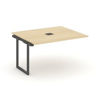 Style Project SN-4O.NSPRG-034 (Акация лорка/Антрацит металл) Проходной наборный элемент переговорного стола