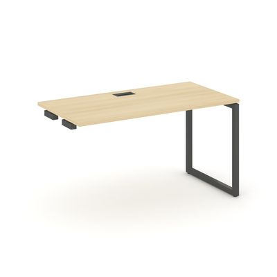 Style Project SN-4O.OPRS-002 (Акация лорка/Антрацит металл) Стол приставка к опорным элементам