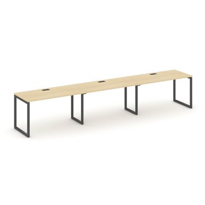 Style Project SN-4O.ORS-053 (Акация лорка/Антрацит металл) Рабочая станция односторонняя