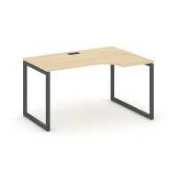 Style Project SN-4O.SPA-001R (Акация лорка/Антрацит металл) Стол рабочий эргономичный