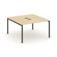 Style Project SN-4P.DRS-001 (Акация лорка/Антрацит металл) Рабочая станция двухсторонняя