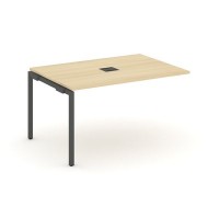 Style Project SN-4P.NSPRG-001 (Акация лорка/Антрацит металл) Проходной наборный элемент переговорного стола