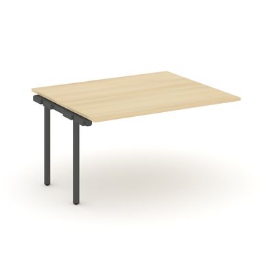 Style Project SN-4P.NSPRG-033.3 (Акация лорка/Антрацит металл) Проходной наборный элемент переговорного стола