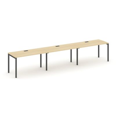 Style Project SN-4P.ORS-051 (Акация лорка/Антрацит металл) Рабочая станция односторонняя