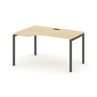 Style Project SN-4P.SPA-001L (Акация лорка/Антрацит металл) Стол рабочий эргономичный