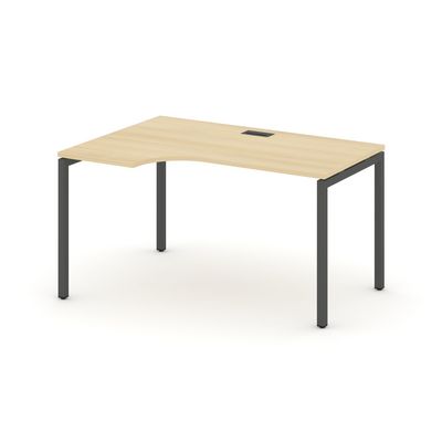 Style Project SN-4P.SPA-001L (Акация лорка/Антрацит металл) Стол рабочий эргономичный