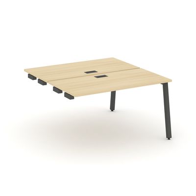 Style Project SN-5A.DPRS-023 (Акация лорка/Антрацит металл) Стол приставка к опорным элементам