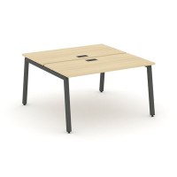 Style Project SN-5A.DRS-011 (Акация лорка/Антрацит металл) Рабочая станция двухсторонняя