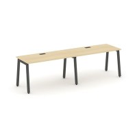 Style Project SN-5A.ORS-004 (Акация лорка/Антрацит металл) Рабочая станция односторонняя