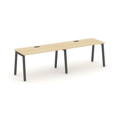 Style Project SN-5A.ORS-023 (Акация лорка/Антрацит металл) Рабочая станция односторонняя