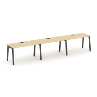 Style Project SN-5A.ORS-042 (Акация лорка/Антрацит металл) Рабочая станция односторонняя