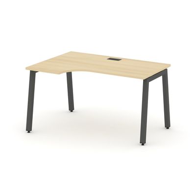 Style Project SN-5A.SPA-012L (Акация лорка/Антрацит металл) Стол рабочий эргономичный