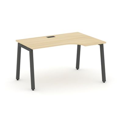Style Project SN-5A.SPA-021R (Акация лорка/Антрацит металл) Стол рабочий эргономичный