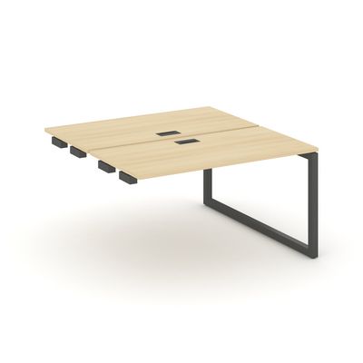 Style Project SN-5O.DPRS-021 (Акация лорка/Антрацит металл) Стол приставка к опорным элементам