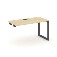 Style Project SN-5O.OPRS-001 (Акация лорка/Антрацит металл) Стол приставка к опорным элементам