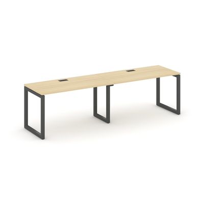 Style Project SN-5O.ORS-004 (Акация лорка/Антрацит металл) Рабочая станция односторонняя