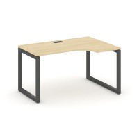 Style Project SN-5O.SPA-002R (Акация лорка/Антрацит металл) Стол рабочий эргономичный